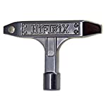 MonkeyJack Musical Percussion Tool Drum Skin Tuning Key Tuner Drumer Hand Tool – Black